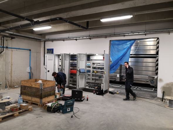 Realisatie automatisering Carton Box Freezer